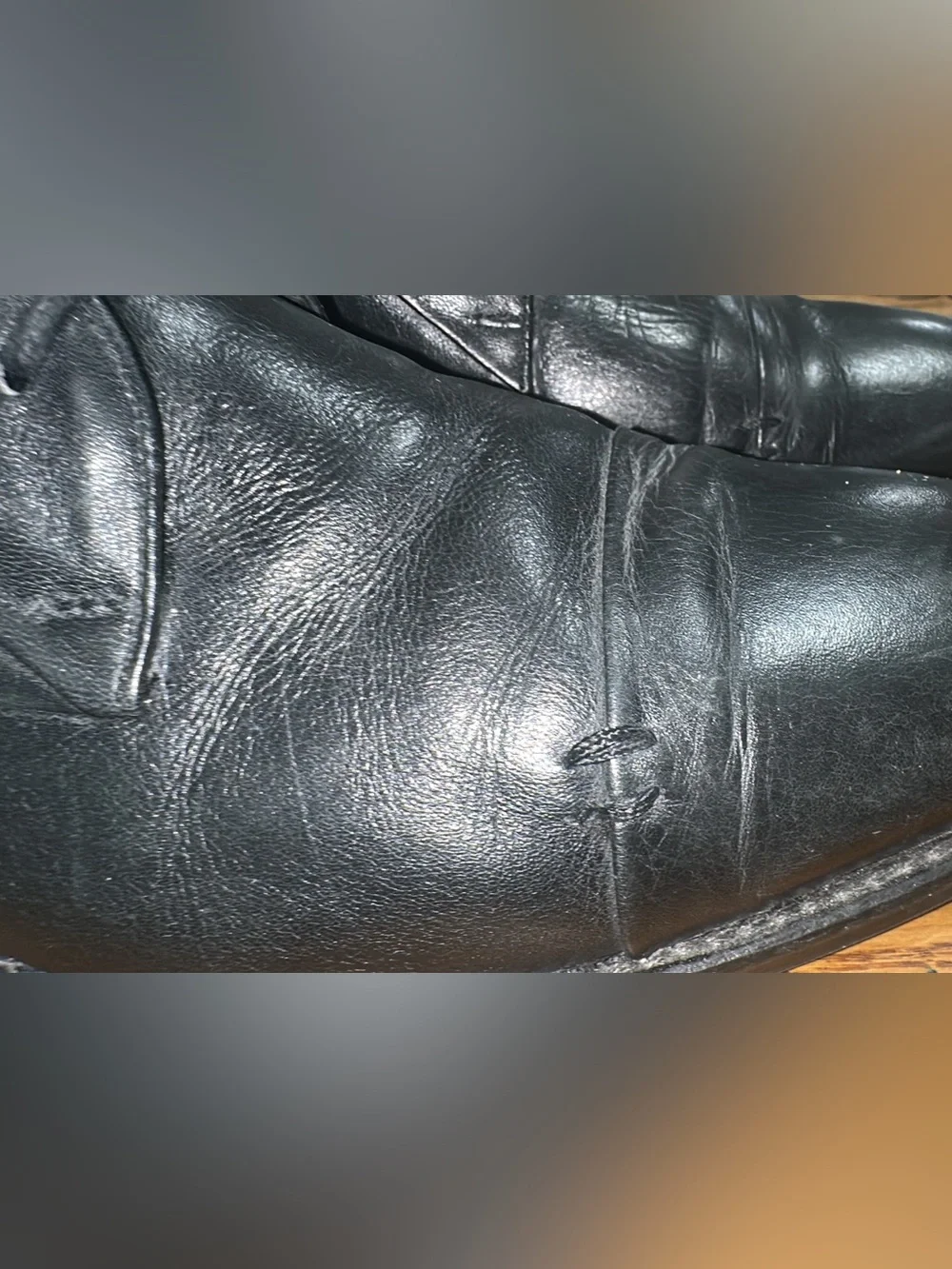 Bacco Bucci black  Calf Cap Toe Derby Dress Boots Made in Italy (shoe24)